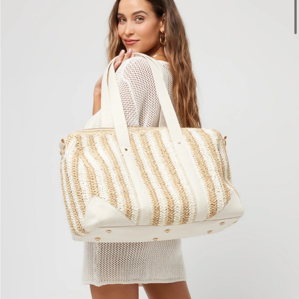 L* space endless summer duffel bag